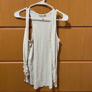 Beige soft cover up! Clarence sale!!